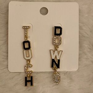 Football "Touch Down" Earrings